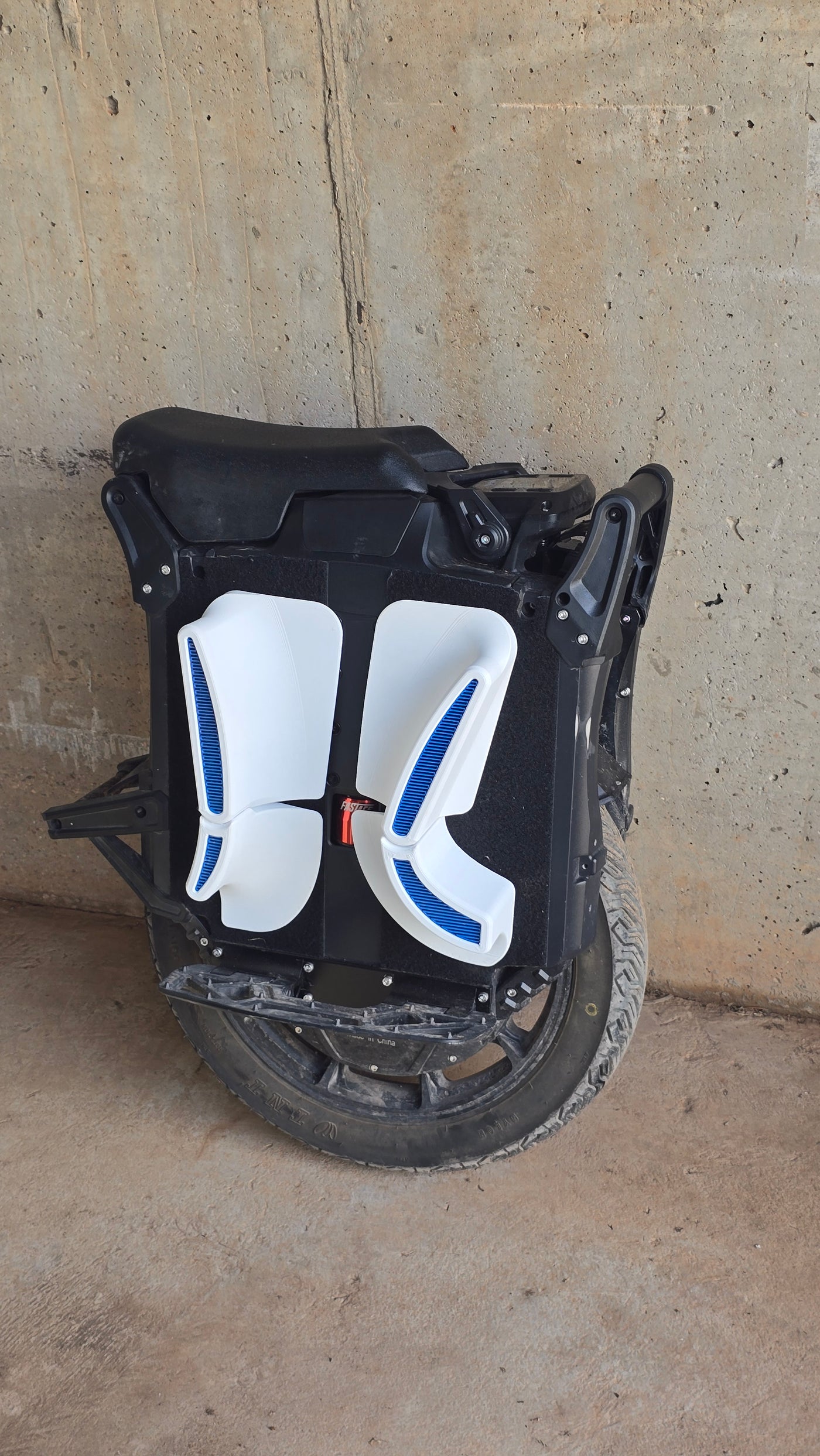 White FullTilt EUC Pads - Premium Full Size Electric Unicycle power pads