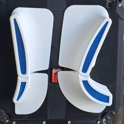 White FullTilt EUC Pads - Premium Full Size Electric Unicycle power pads