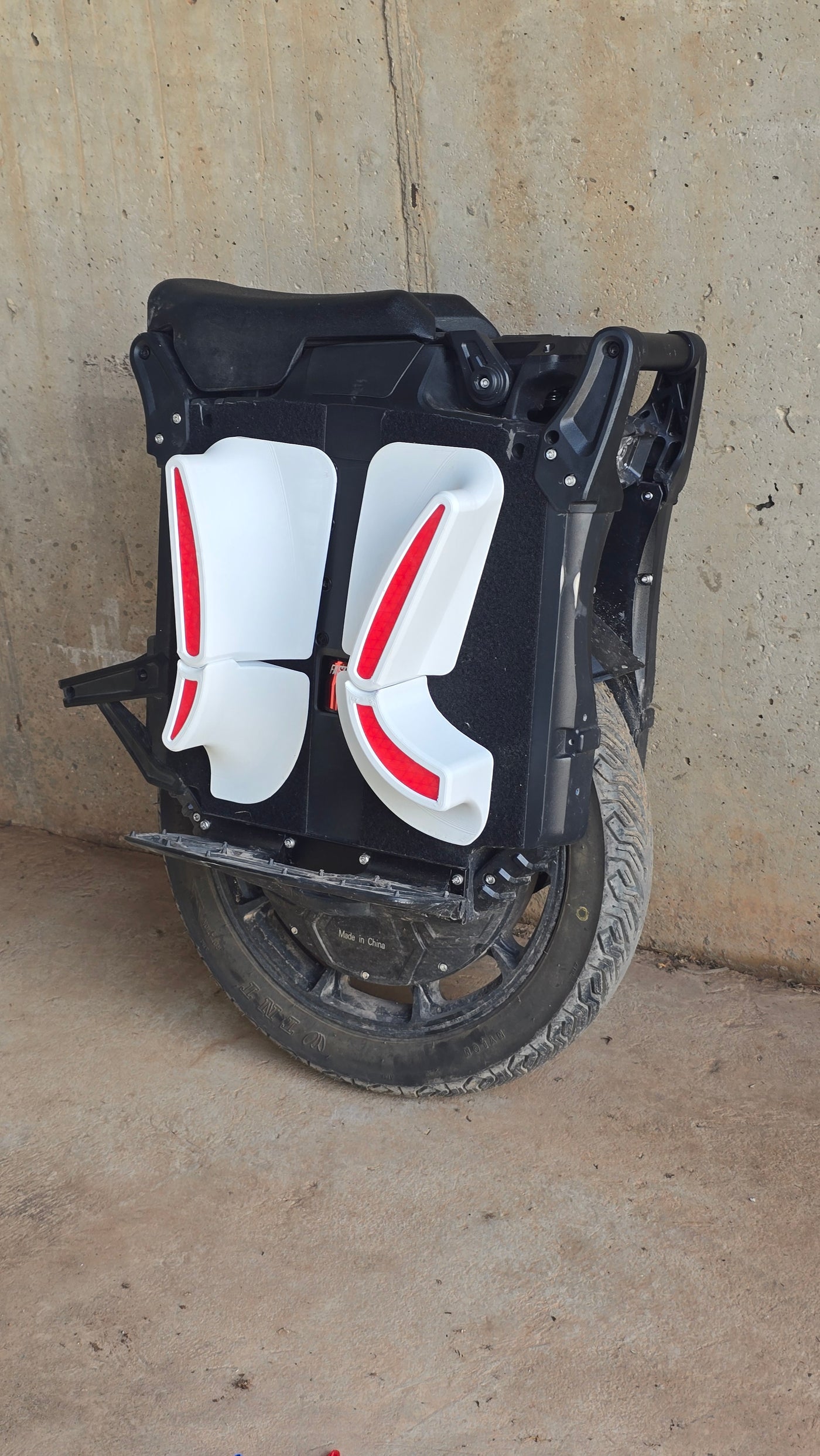 White FullTilt EUC Pads - Premium Full Size Electric Unicycle power pads