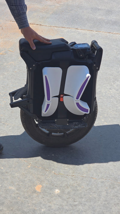 White FullTilt EUC Pads - Premium Full Size Electric Unicycle power pads